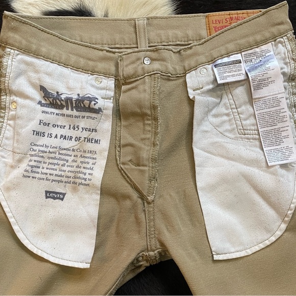 510 Levi’s, Men’s, 30x30, Tan, Skinny Tapered, 2018 - Picture 8 of 11